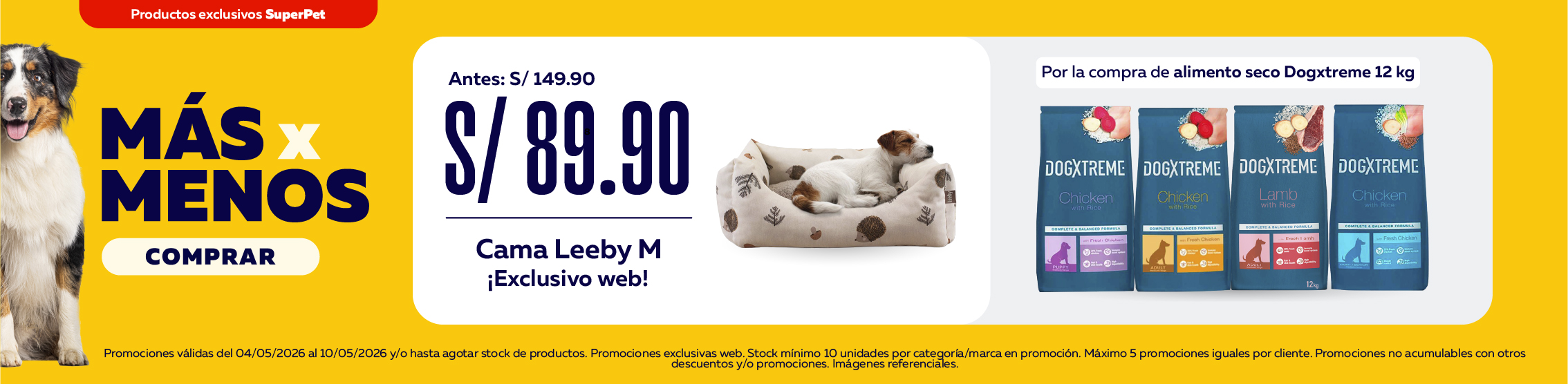 Mas x menos DogXtreme
