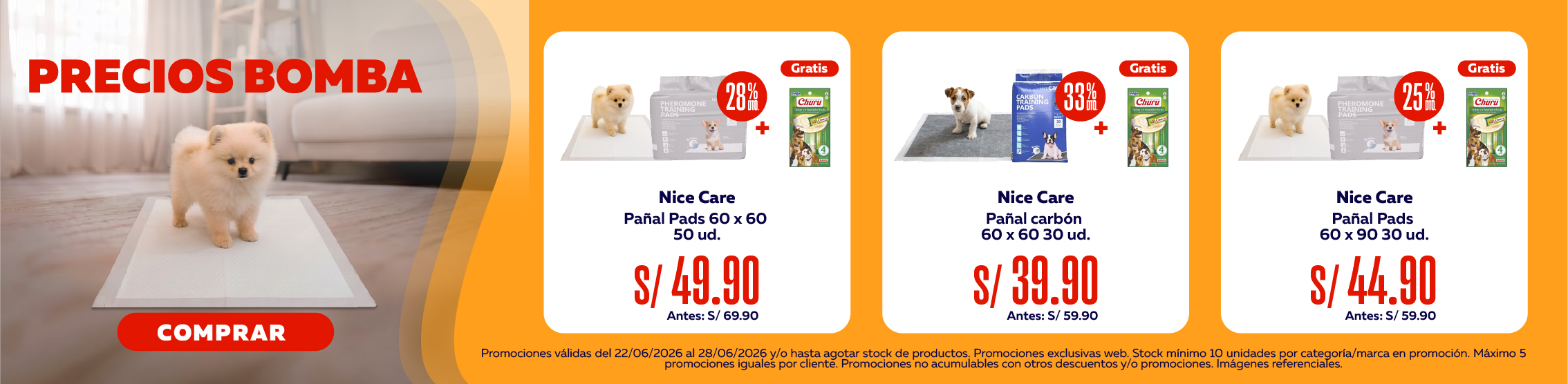 Imperdibles pa&ntilde;ales