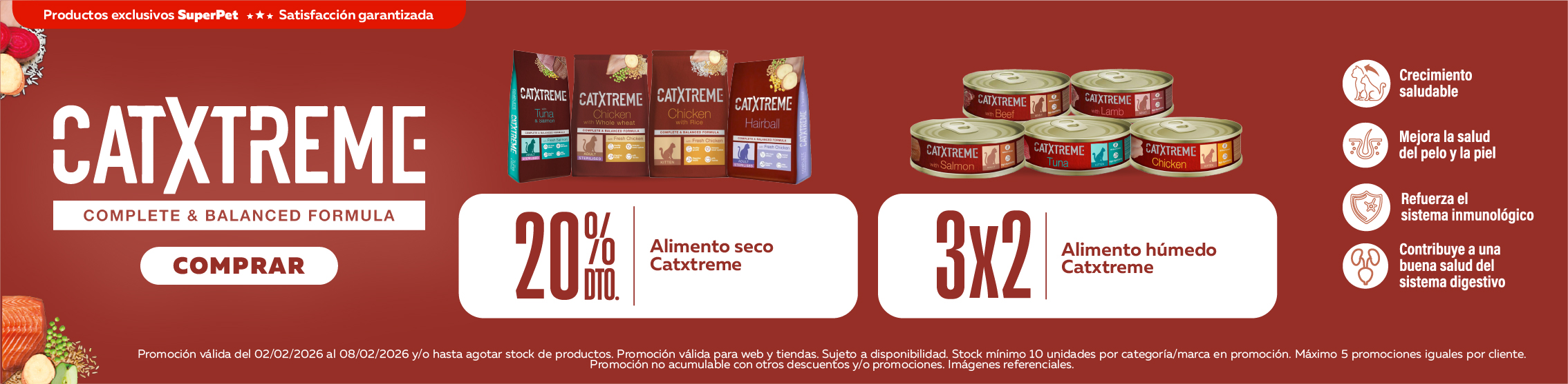 SuperDays alimento gato