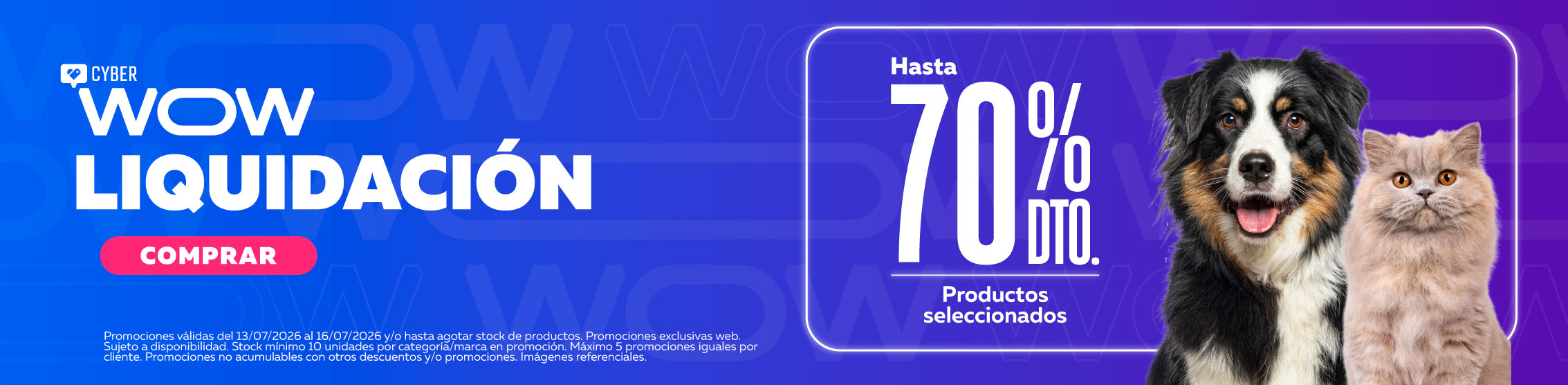 cyber wow liquidaci&oacute;n