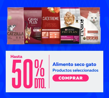 Cyber ofertas en alimento seco gato