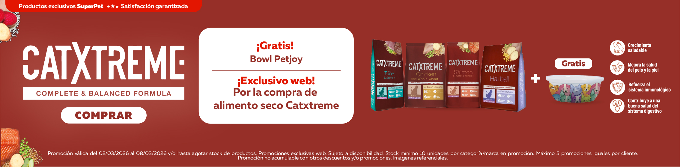SuperDays alimento gato