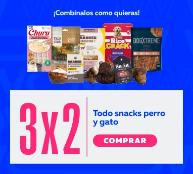Cyber ofertas en Snacks para gato y perro