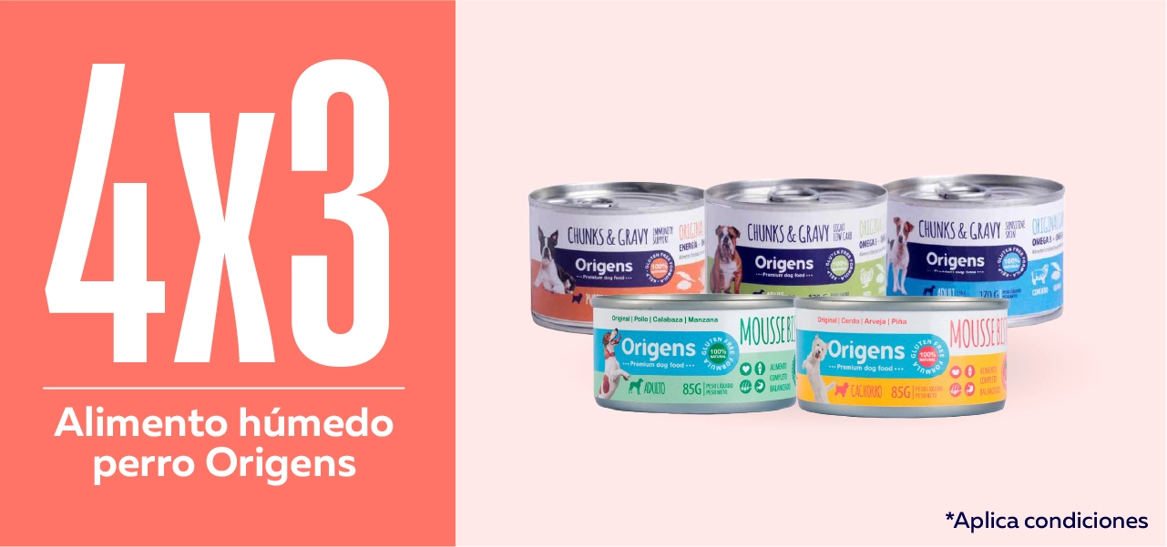 4x3 Alimento húmedo Origens