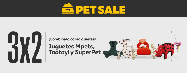 3x2 en jueguetes Tootoy!, Mpets y SuperPet ¡Combínalos como quieras!