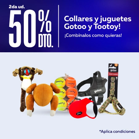 2da 50 juguetes y collares Tootoy y Gotoo
