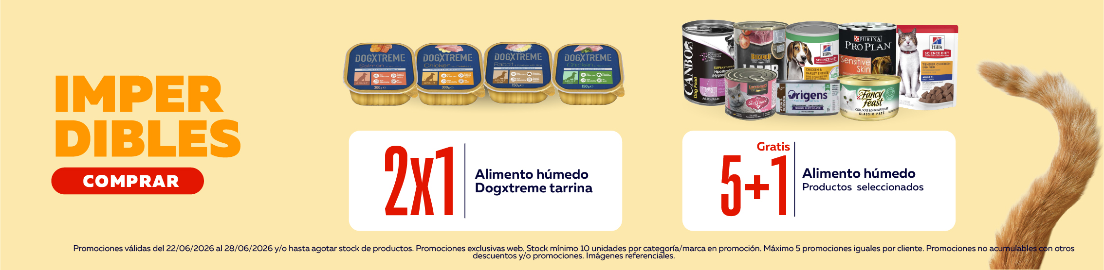 Imperdibles humedo