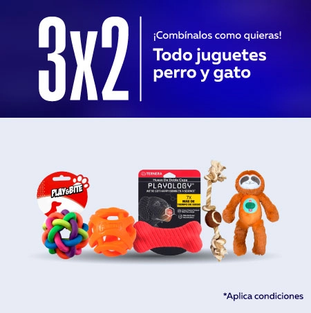 3x2 Juguetes 3x2 todo juguetes para perro y gato