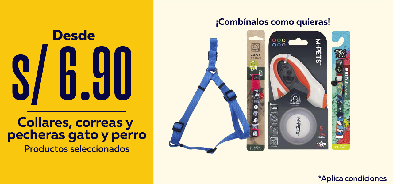 Collares y correas seleccionadas