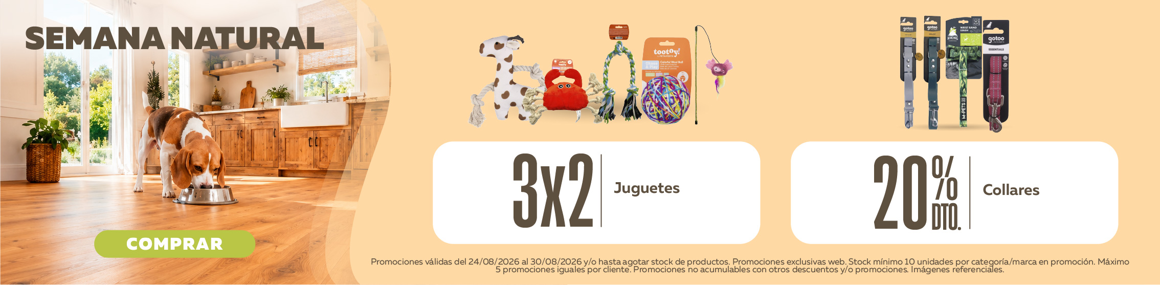 semana natural juguetes y collares