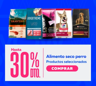 Cyber ofertas en alimento seco perro