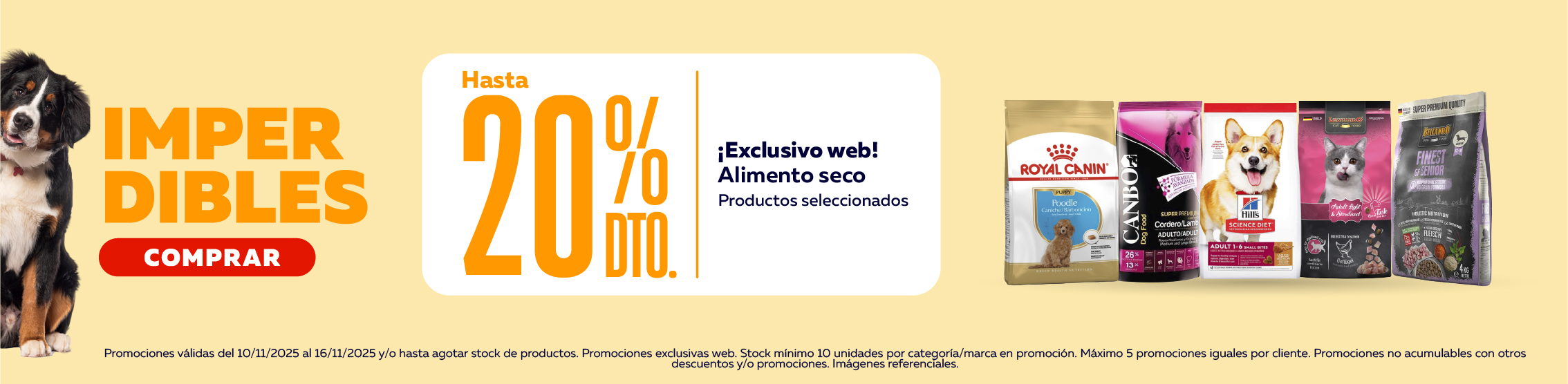 Imperdibles alimento