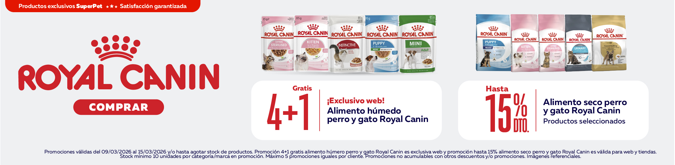 Imperdibles royal canin