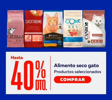 Cyber ofertas en alimento seco gato
