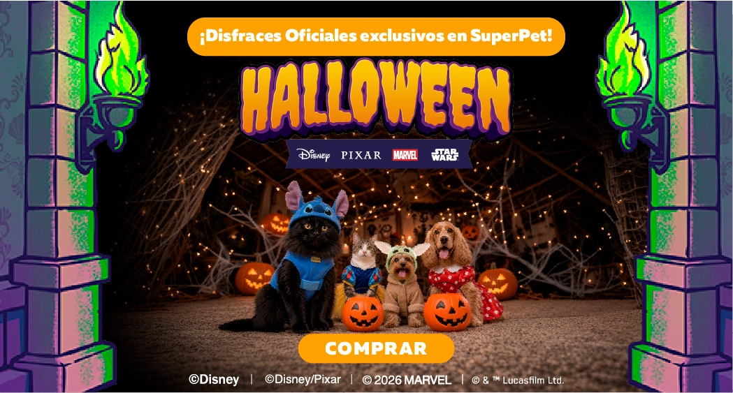 Disfraces oficiales exclusivos en SuperPet