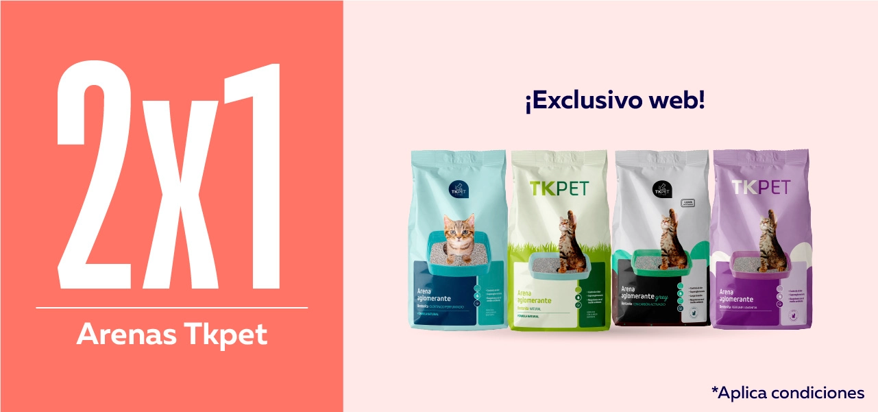 ¡Exclusivo web! 2x1 en Arenas TK Pet