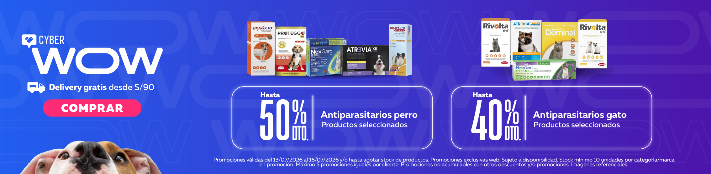 cyber wow antipulgas