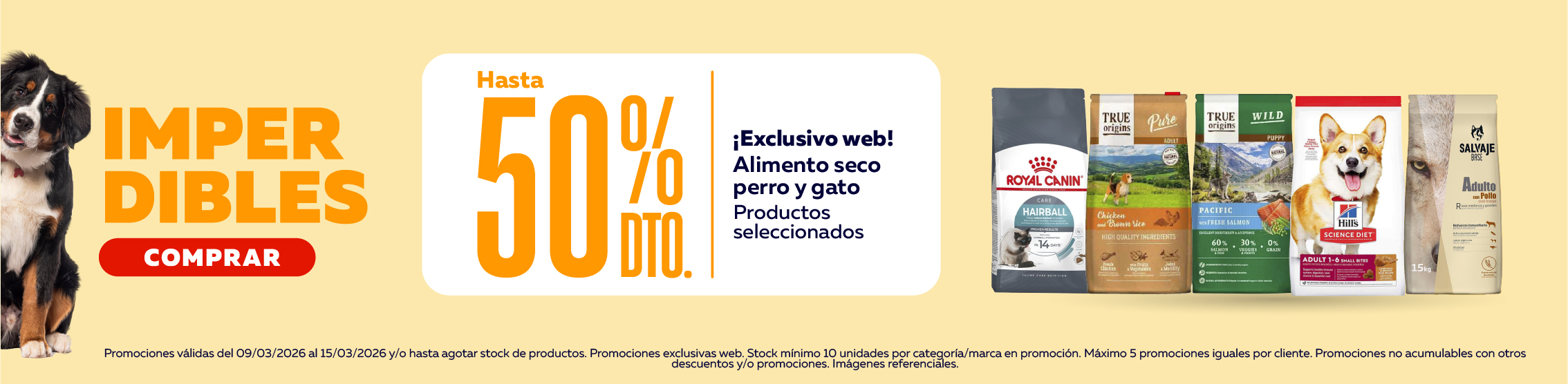 Imperdibles alimento