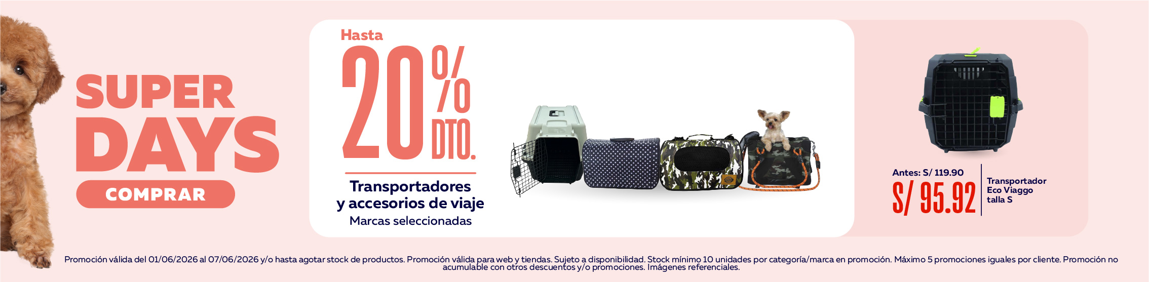 SuperDays Transportadores