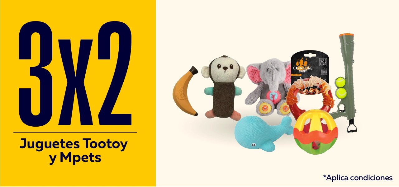 3x2 Juguetes tootoy y mpets