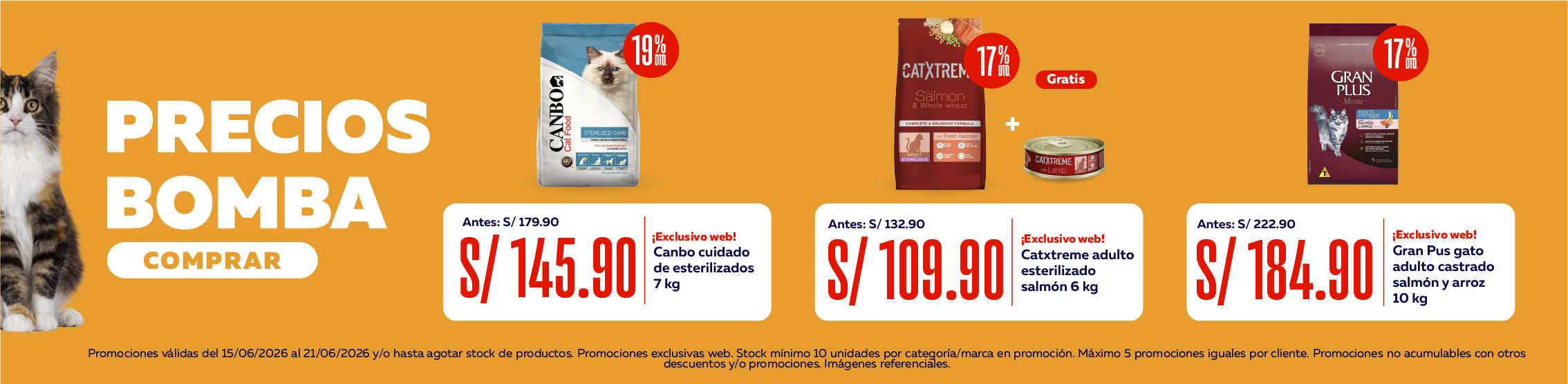 precios bomba