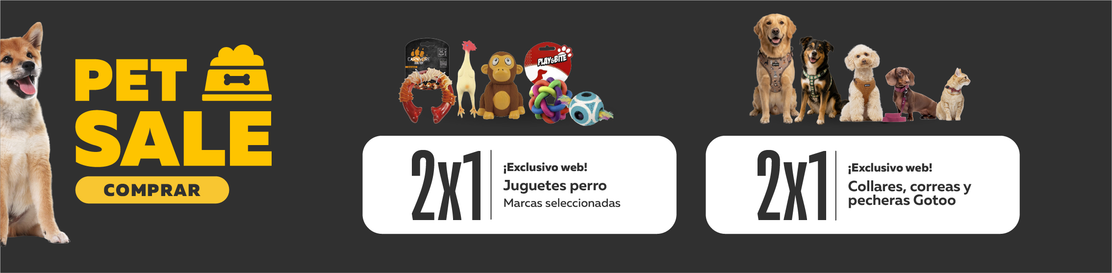 Pet Sale juguetes