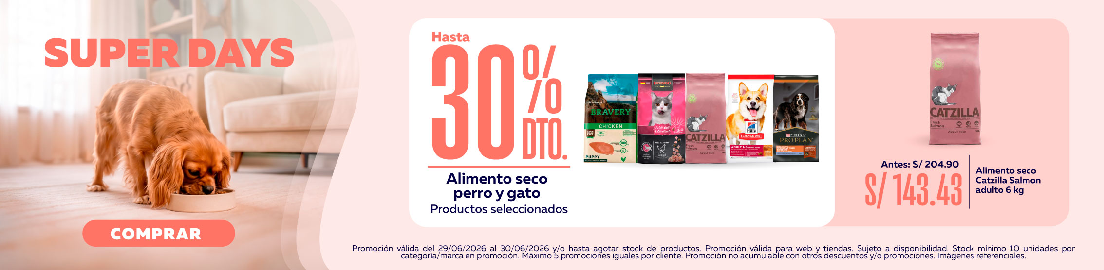 SuperDays alimento seco