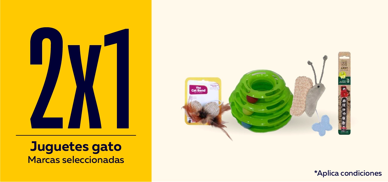 2x1 juguetes para gatos