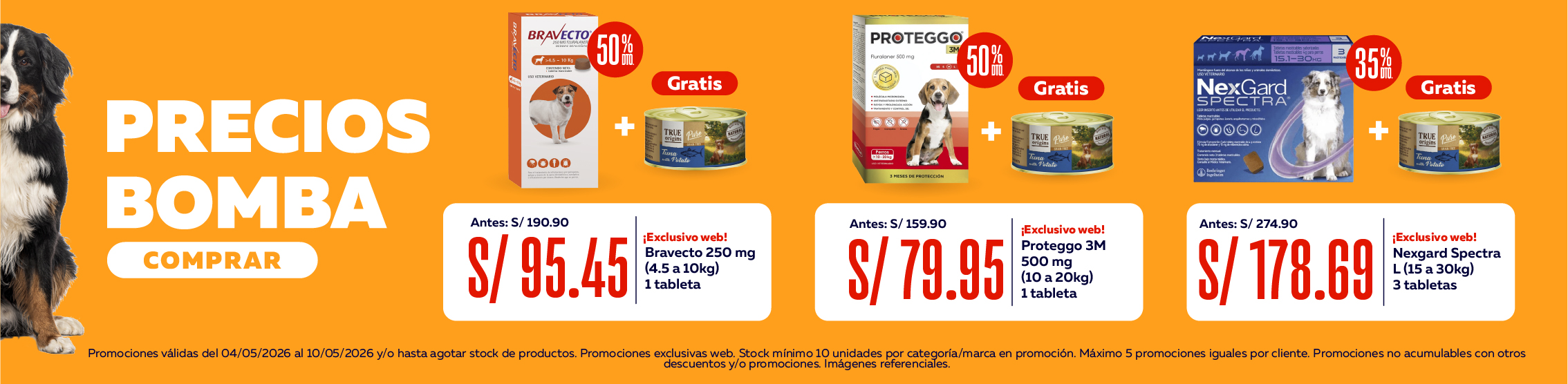 Mas x menos antipulgas