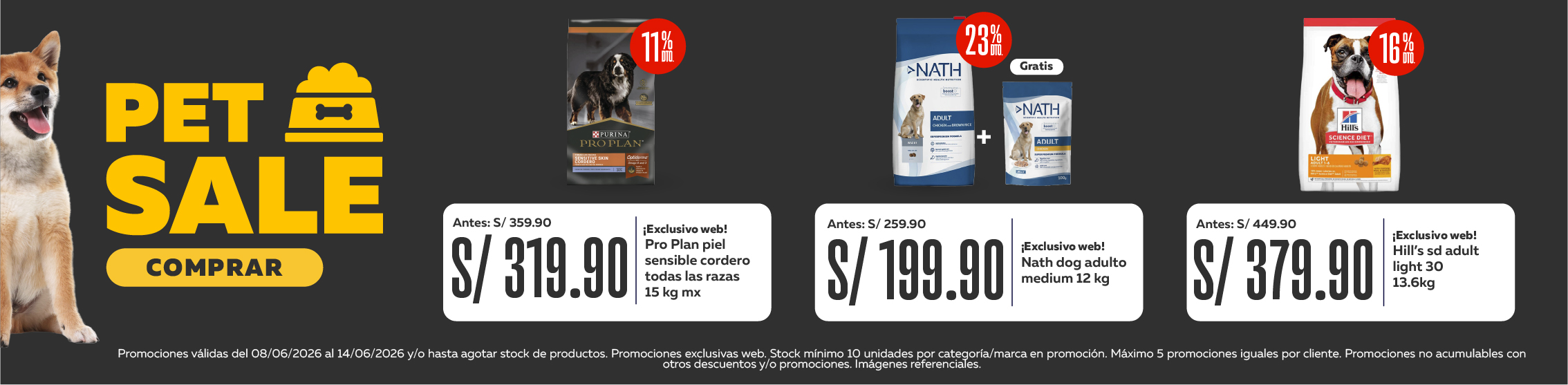 Pet Sale perro
