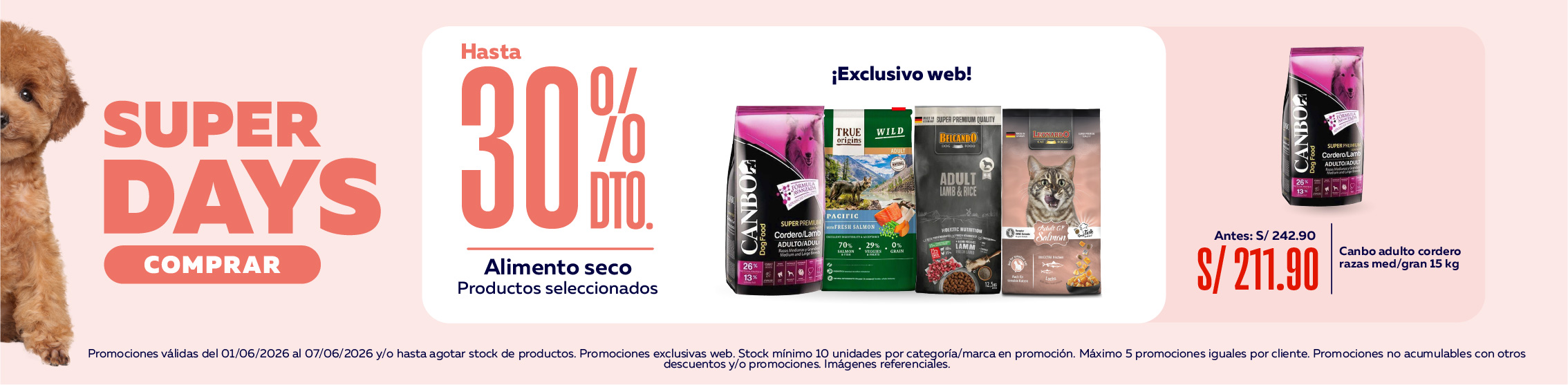 SuperDays alimento seco