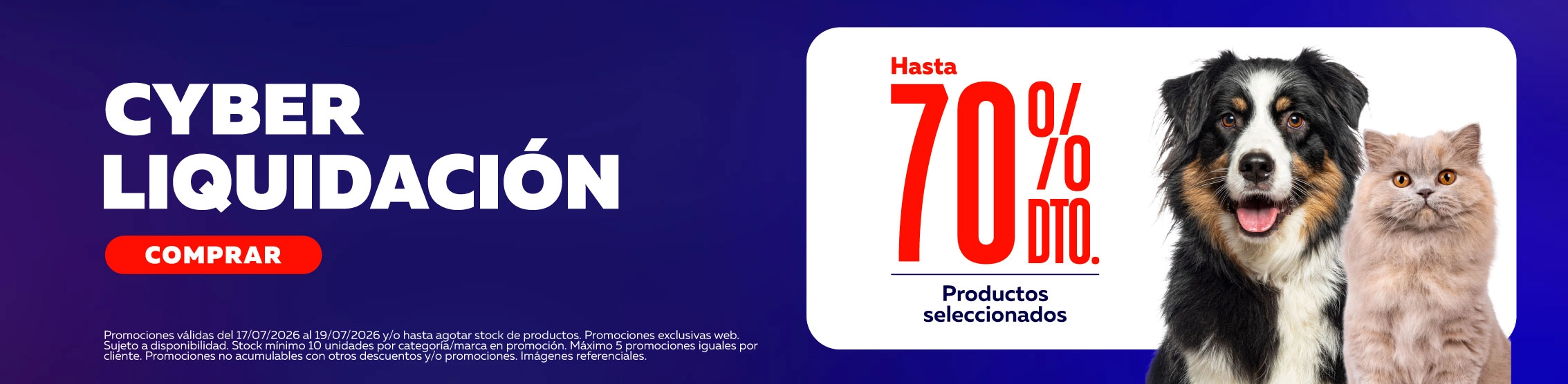 cyber pet liquidaci&oacute;n