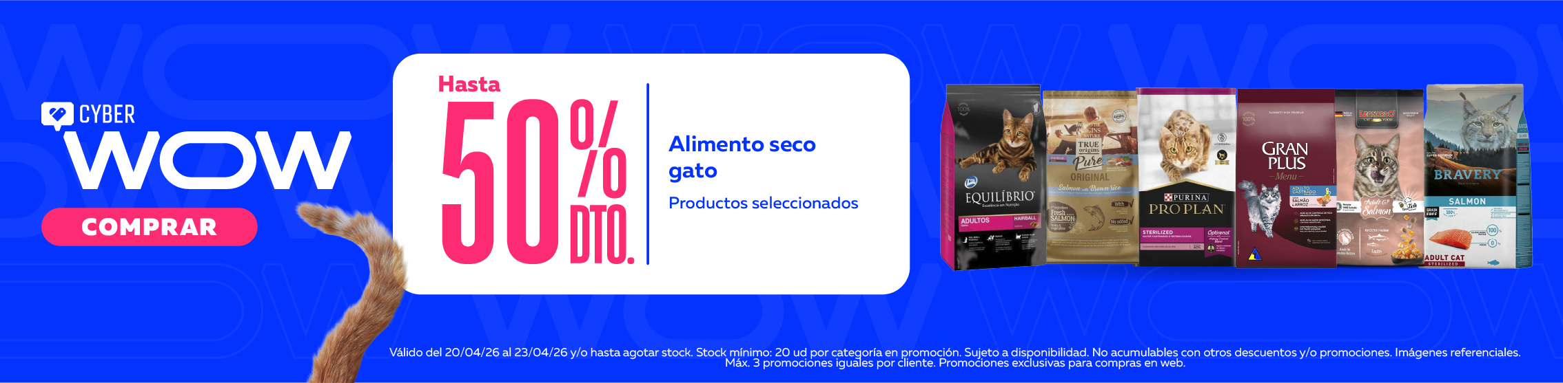 cyber wow alimento gato