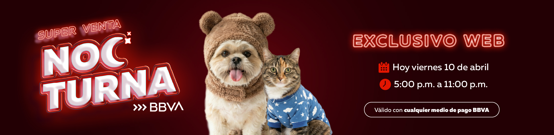 bbva venta nocturna