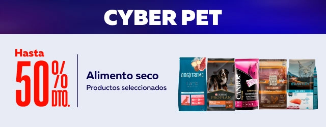 Hasta 50% dto. Alimento seco