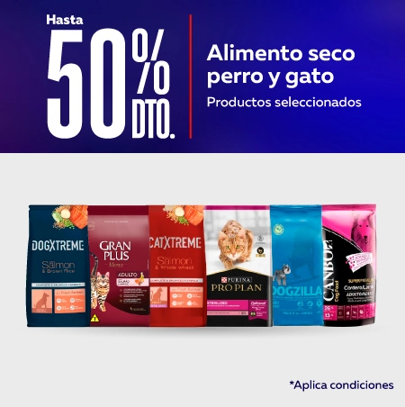 Alimento seco para perro y gato