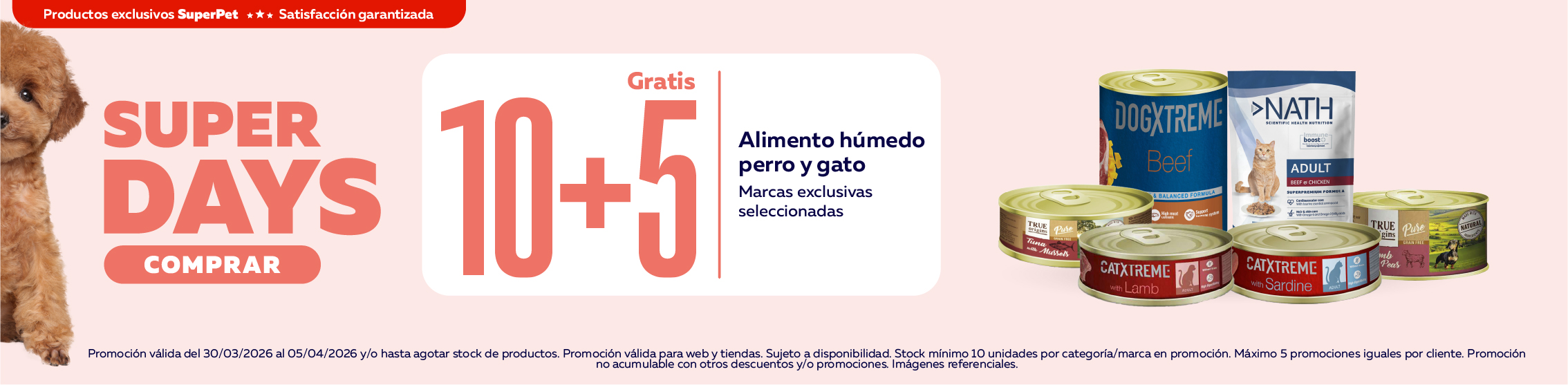 SuperDays h&uacute;medos