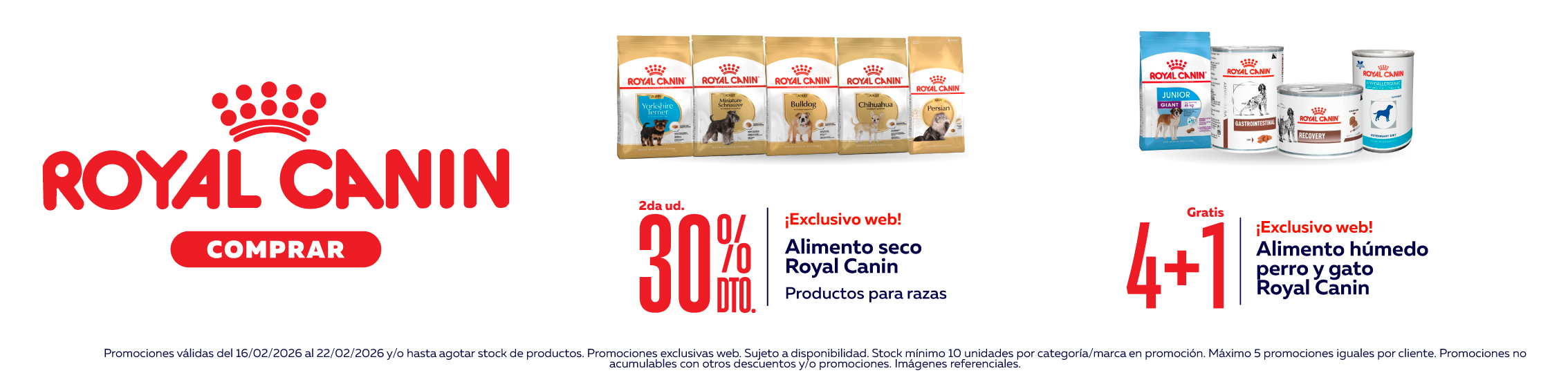 Mas x menos Royal Canin