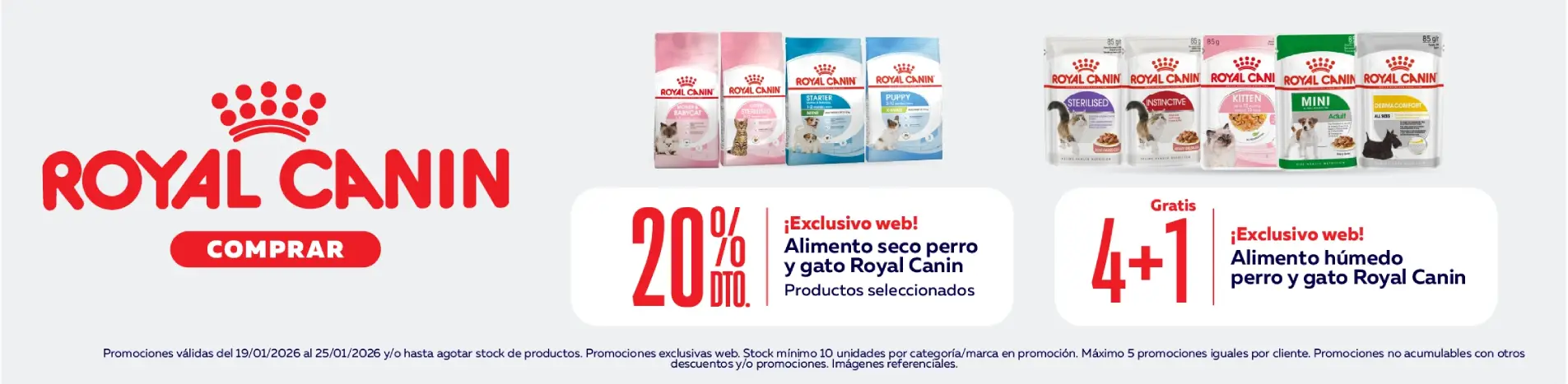 Mas x menos Royal Canin