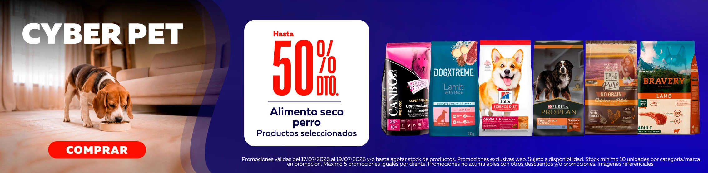 cyber pet alimento perro