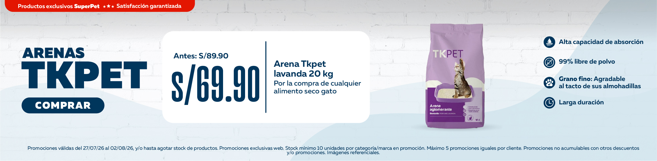 Imperdibles tkpet