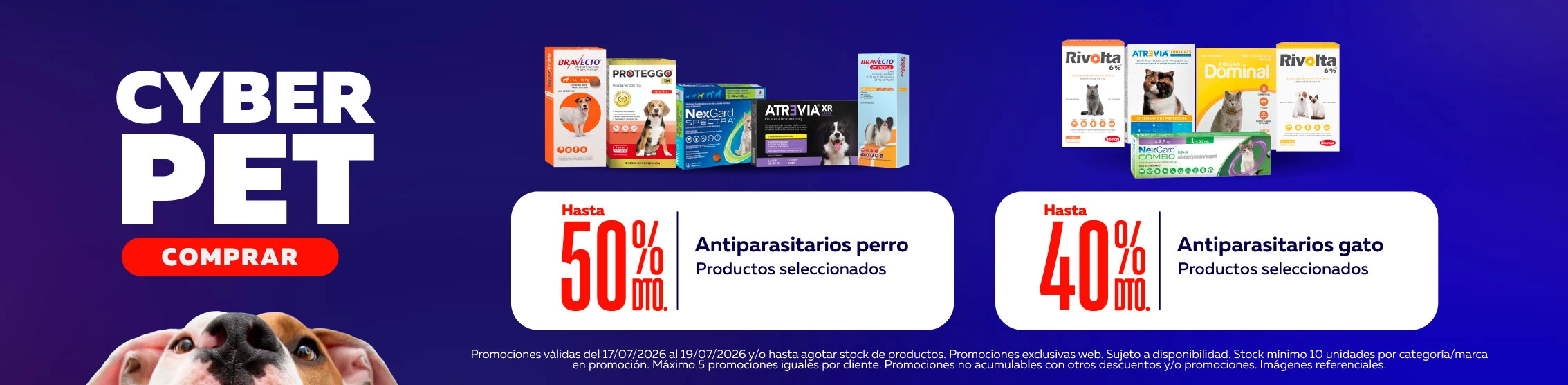 cyber pet antipulgas
