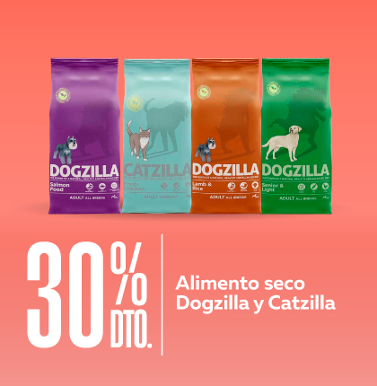 Dogzilla y Catzilla 30% de descuento Dogzilla y Catzilla