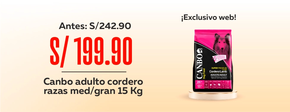 Arenas Tkpet Canbo Cordero a solo S/ 199.90