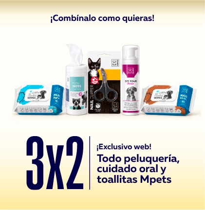 Alimento húmedo ¡Exclusivo web! 3x2 todo peluquería, cuidado oral y toallitas