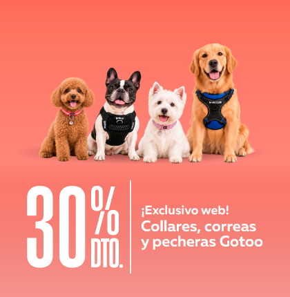 Gotoo 30% collares correas y arneses Gotoo