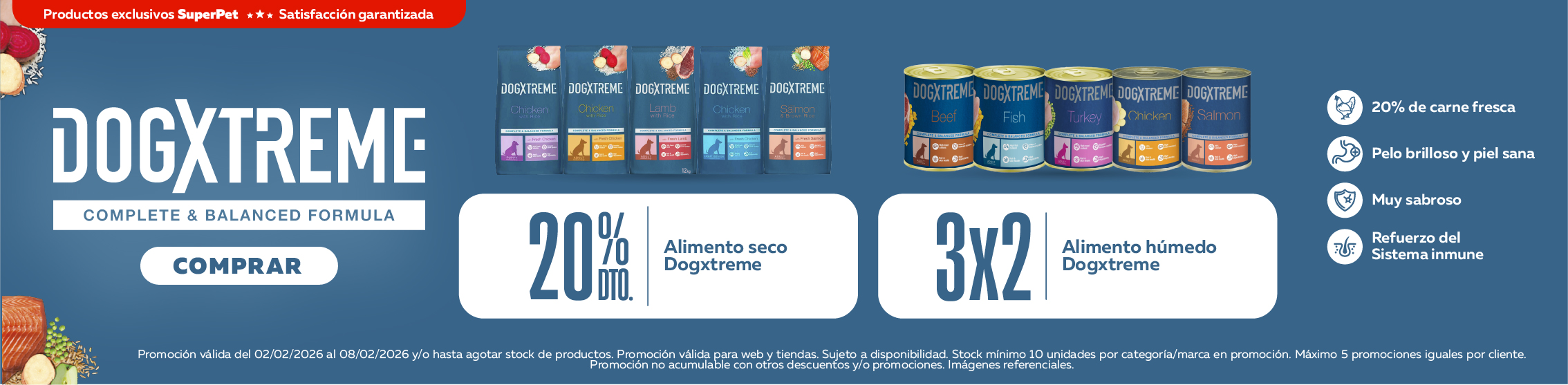 SuperDays alimento perro