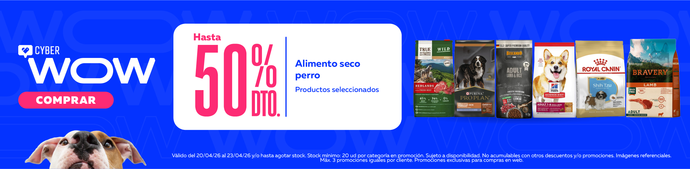 cyber wow alimento perro