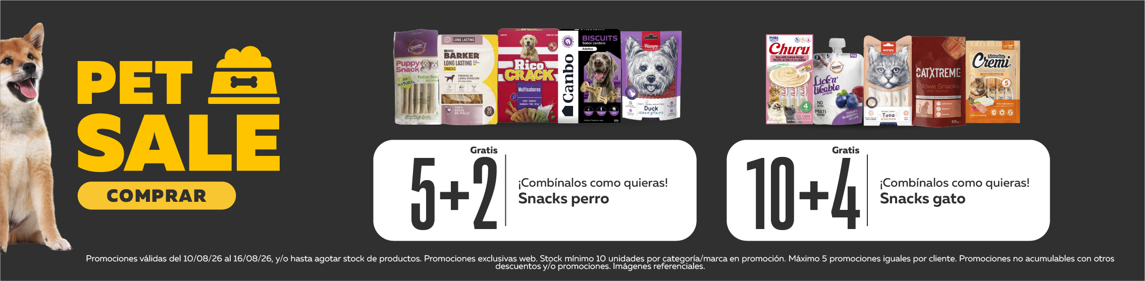 Pet Sale snacks