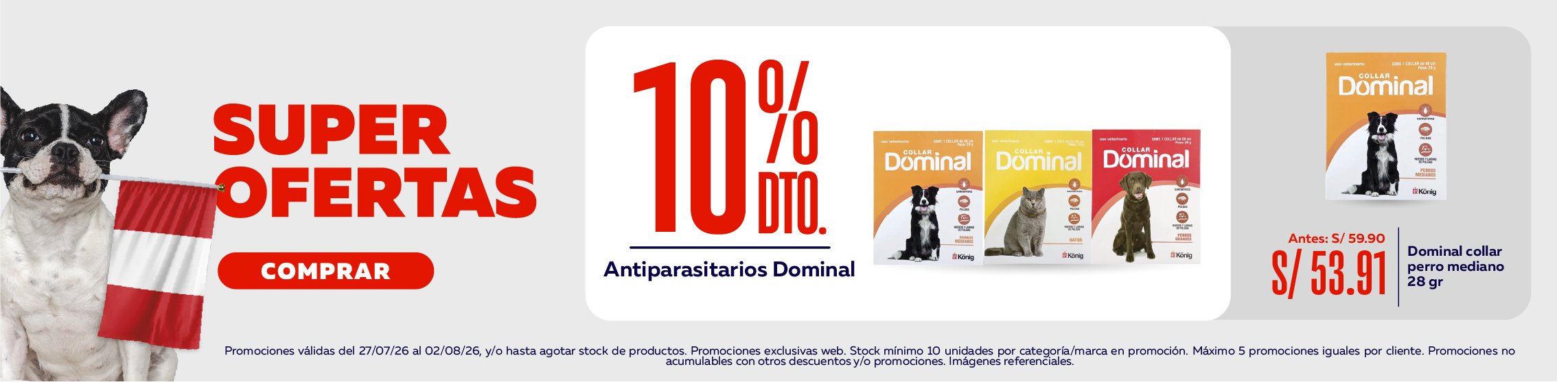 Imperdibles dominal
